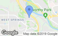 Map of Valley Ridge, AB