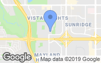 Map of Valley Ridge, AB