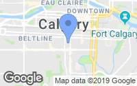 Map of Valley Ridge, AB