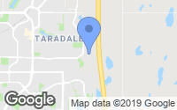Map of Valley Ridge, AB