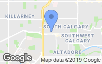 Map of Valley Ridge, AB