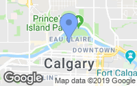 Map of Valley Ridge, AB