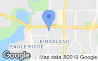 Map of Valley Ridge, AB