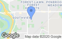 Map of Valley Ridge, AB