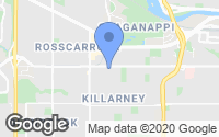 Map of Valley Ridge, AB
