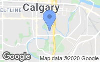 Map of Valley Ridge, AB