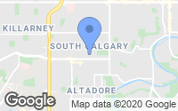 Map of Valley Ridge, AB
