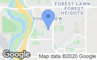Map of Valley Ridge, AB