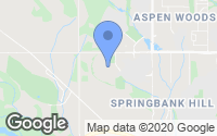 Map of Valley Ridge, AB