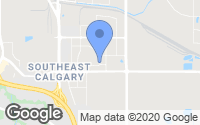 Map of Valley Ridge, AB