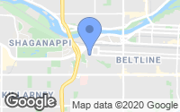 Map of Valley Ridge, AB
