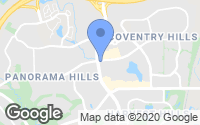 Map of Valley Ridge, AB