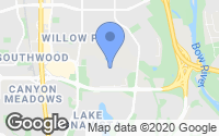 Map of Valley Ridge, AB