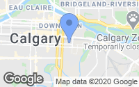 Map of Valley Ridge, AB